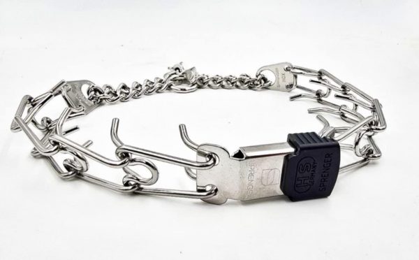 Silver Quick Lock Prong Collar - Image 2